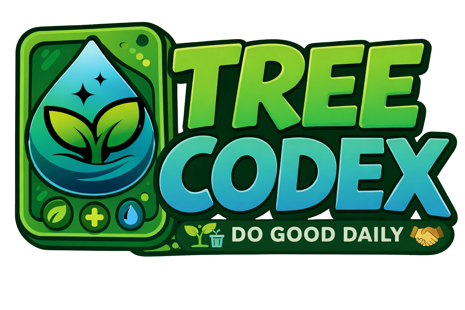 TreeCodex — Do Good Daily logo